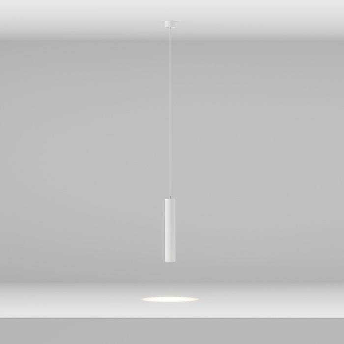 Арматура из металла Встроенный LED-источник света утоплен в корпусе Maytoni Technical P072PL-L12W3K-1 (p072pl-l12w3k-1)