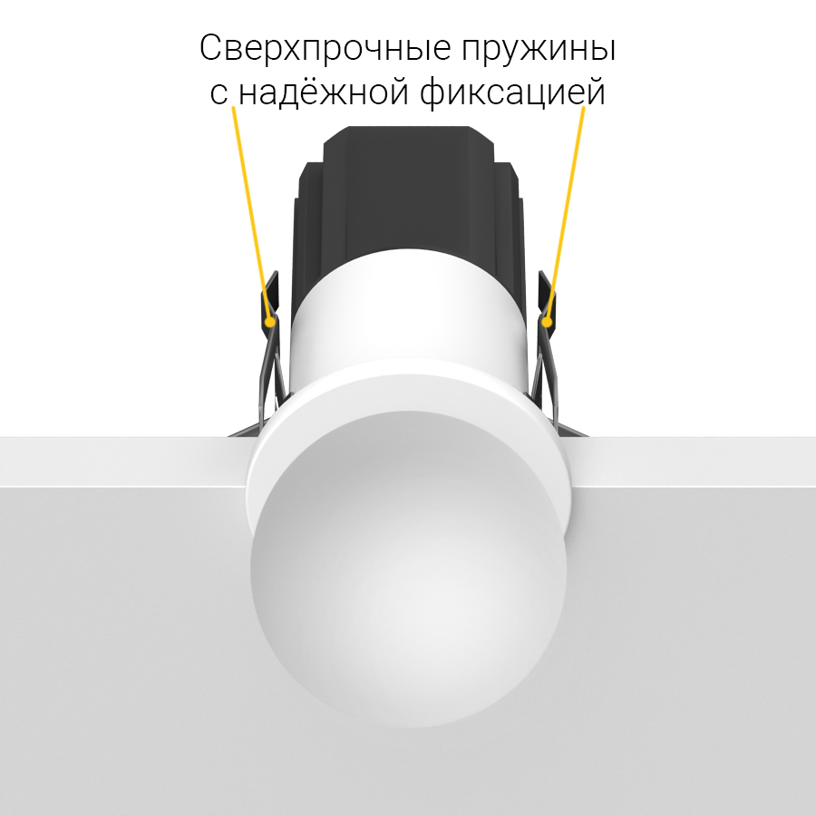 Встраиваемый светодиодный светильник Ledron SL742107W (2306)