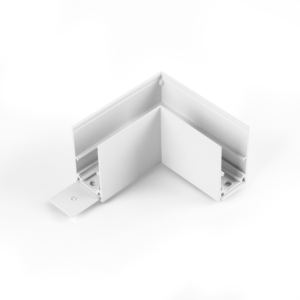 Коннектор угловой для накладного шинопровода белый Elektrostandard Slim Magnetic 8509011