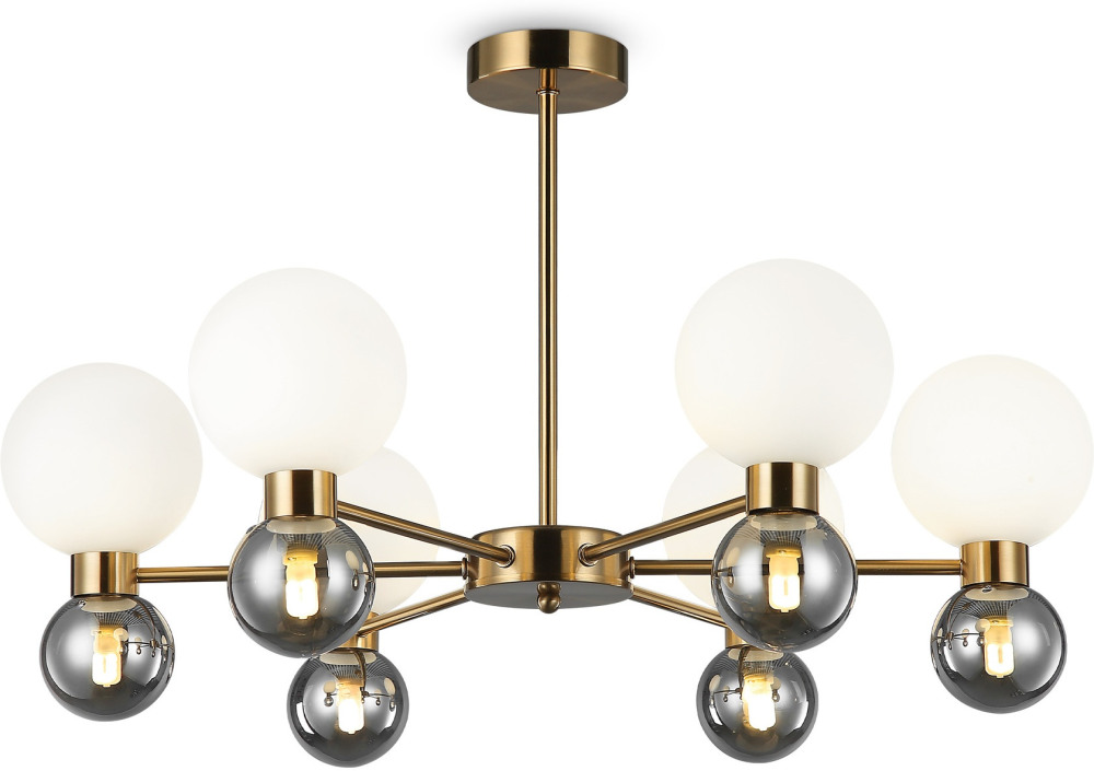 Потолочная люстра на штанге Freya Bony FR5394CL-12BS (fr5394cl-12bs)