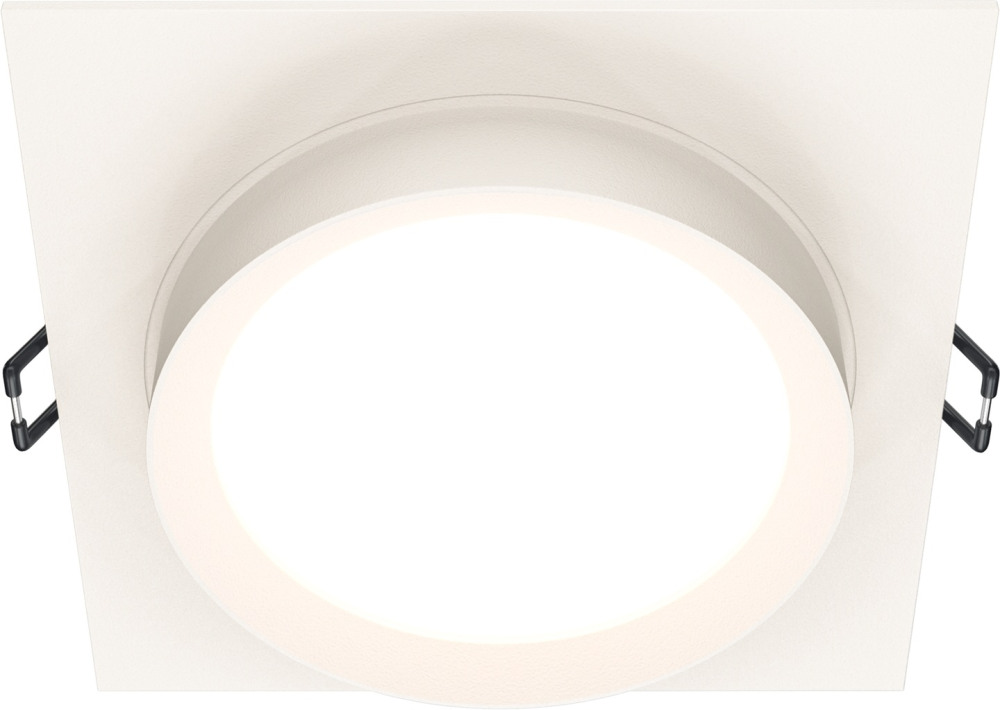 Встраиваемый светильник Hoop GX53 1x15Вт Maytoni Technical DL086-GX53-SQ-W (dl086-gx53-sq-w)