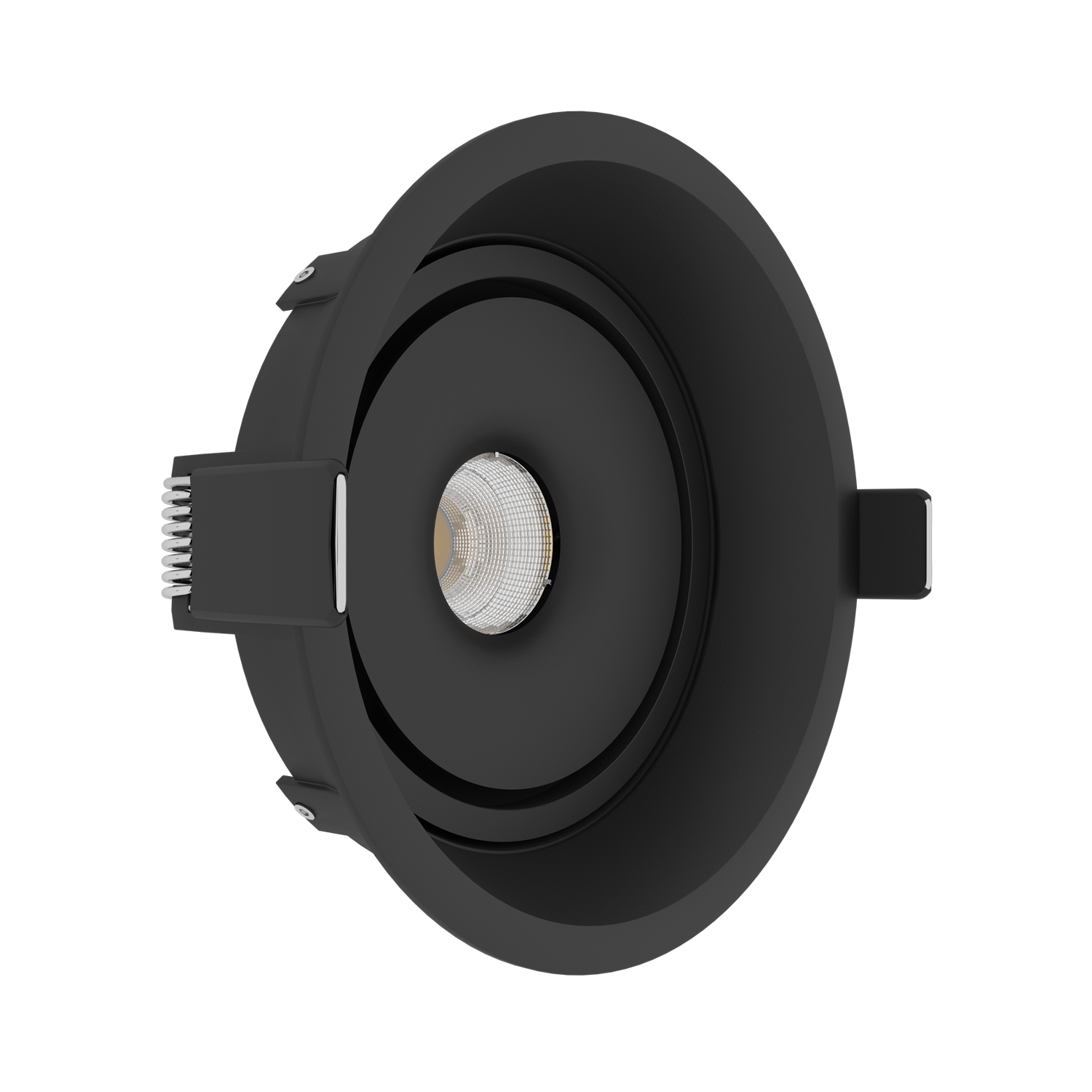 Встраиваемый поворотный светодиодный светильник Ledron ORBIT IN Black (8392)