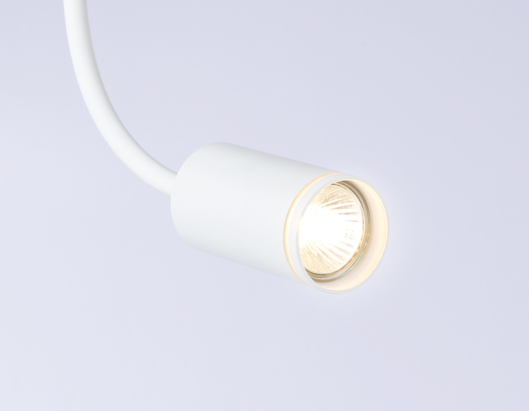 Светильник настенно-потолочный гнущийся с выключателем FW2469 WH белый GU10 max 12W D55*L100*H300