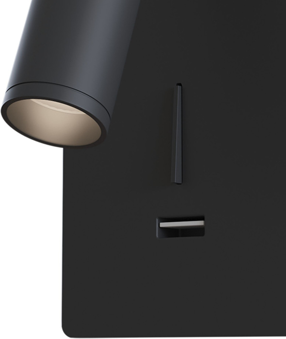 Настенный светильник бра Mirax 3000К 3Вт IP 20 LED Maytoni Technical C041WL-L3B3K (c041wl-l3b3k)