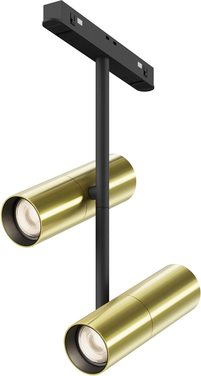 Трековый светильник магнитный 48V Maytoni Elti Duo TR005-4-2X12W-DS-BBS (tr005-4-2x12w-ds-bbs)