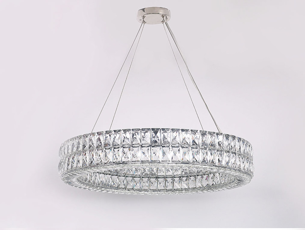 Подвесной светильник хрустальный 101244S (10124_4_s)