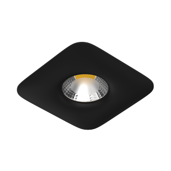 Встраиваемый светильник под сменную лампу Ledron AO1501004 Black (2423)