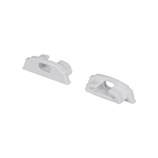 Заглушка ARH-BENT-W18 с отверстием (Arlight, Пластик) 023092