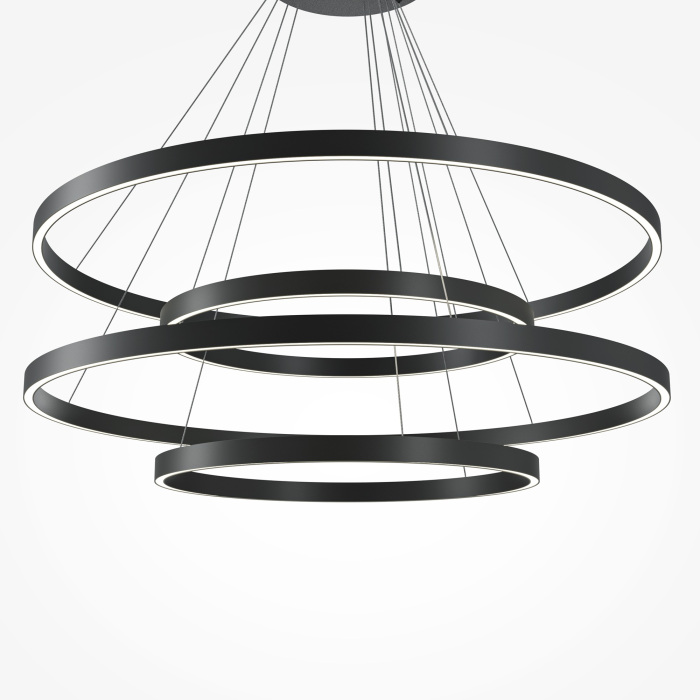 Подвесной светильник светодиодный Maytoni Rim MOD058PL-L174BK (mod058pl-l174bk)