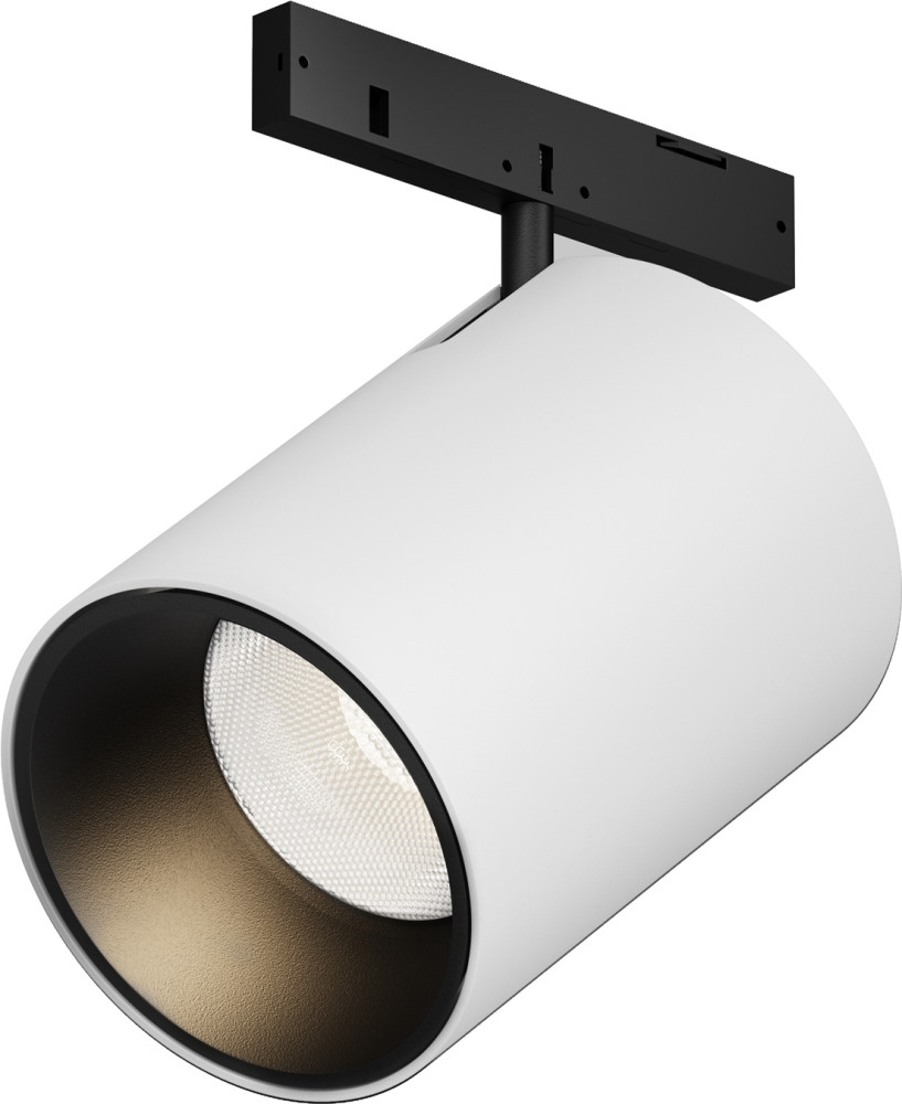 Трековый светильник магнитный 9Вт 24V Maytoni Focus Led TR187-1-9W3K-M-BW (tr187-1-9w3k-m-bw)