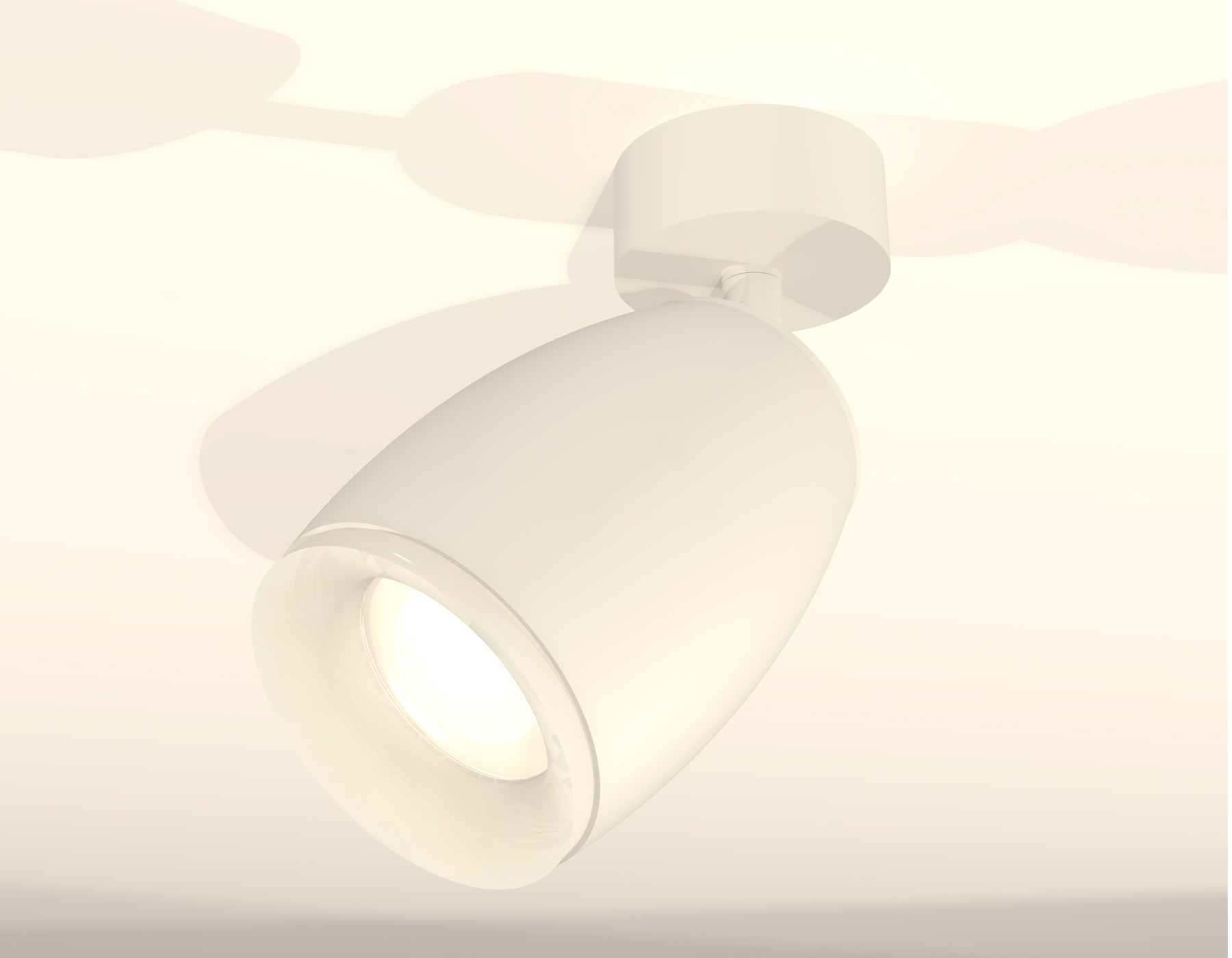 Комплект поворотного светильника с акрилом XM1122006 SWH/FR белый песок/белый матовый MR16 GU5.3 (A2202, C1122, N7165)