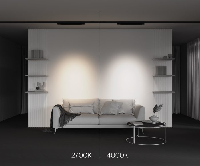 Трековый светильник трехфазный 20W 220V Maytoni Points TR195-3-20W4K-M-B (tr195-3-20w4k-m-b)