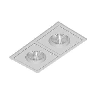 Встраиваемый светодиодный светильник BRUTAL SQ2 White 4000K (10577)