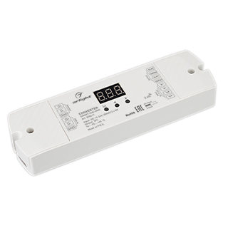 Конвертер SMART-K38-DMX (12-24V, SPI, 2.4G) (Arlight, IP20 Пластик, 5 лет) 028411