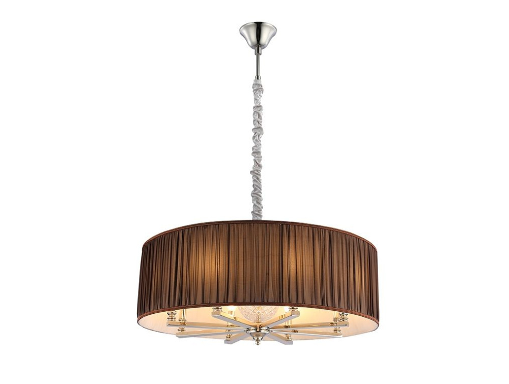 Подвесная люстра 3128S nickel без абажуров (3128_s_nickel_bez_abazhurov)