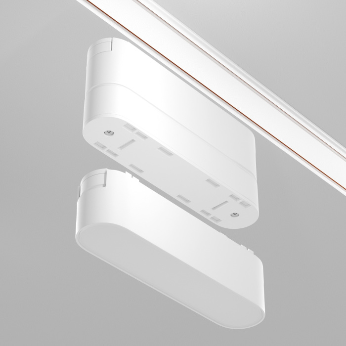 Адаптер к трековому светильнику Radity 115mm белый магнитный Maytoni Technical TRA084FC-11SW