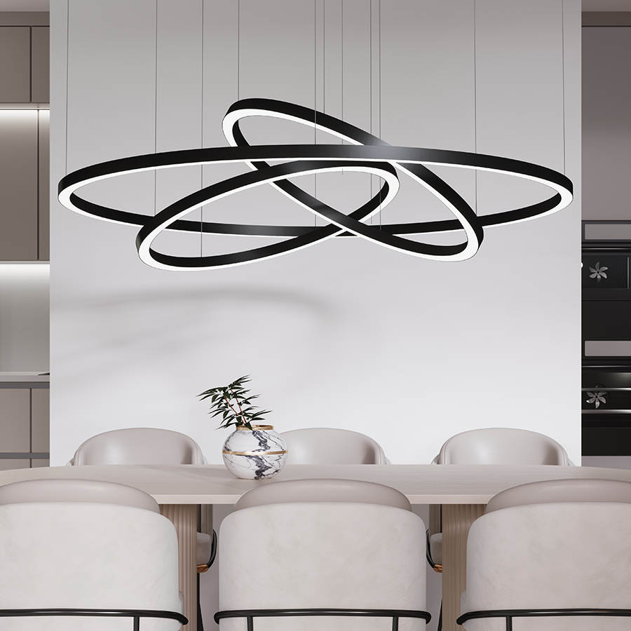 Подвесной светильник RING LINE R800 White 4000K (9217)