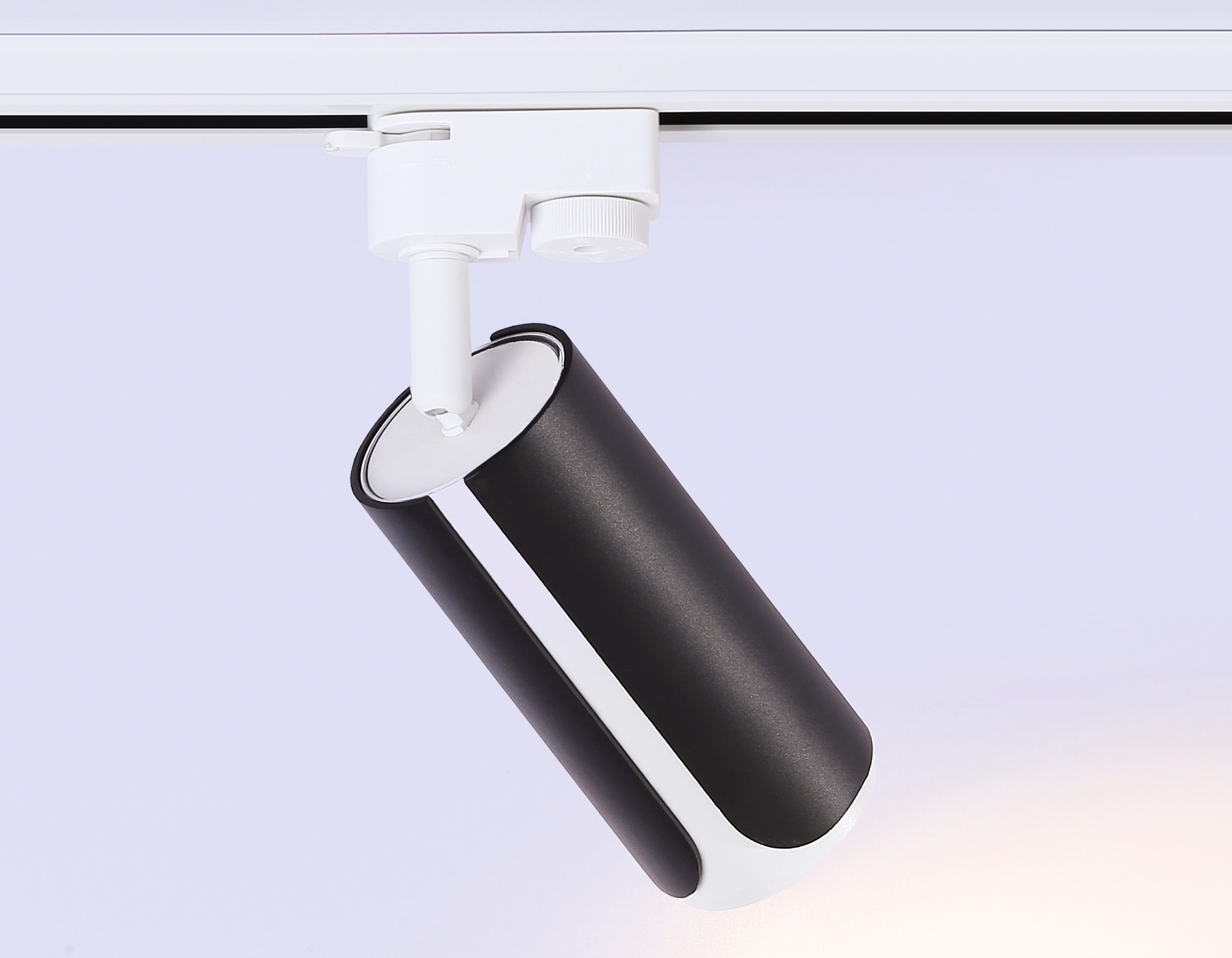 Трековый однофазный светильник со сменной лампой GL5155 BK/WH черный/белый GU10 D58*130