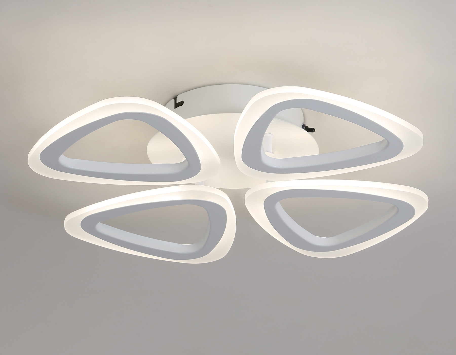 Потолочный светодиодный светильник с пультом FA4482/4 WH белый 4200K/3000K+6400K/6400K+3000K 45W 405*405*80 (ПДУ ИК)