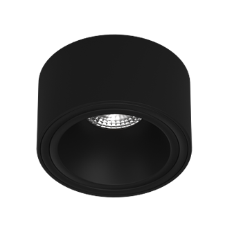 Встраиваемый светильник под сменную лампу Ledron AO1501016 Black (2434)