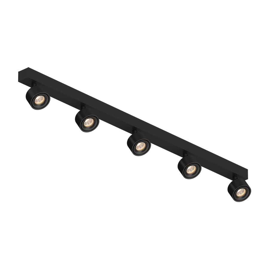 Накладной поворотный светодиодный светильник Ledron SAGITONY E5 S75 Black Dim 4000K (11173)