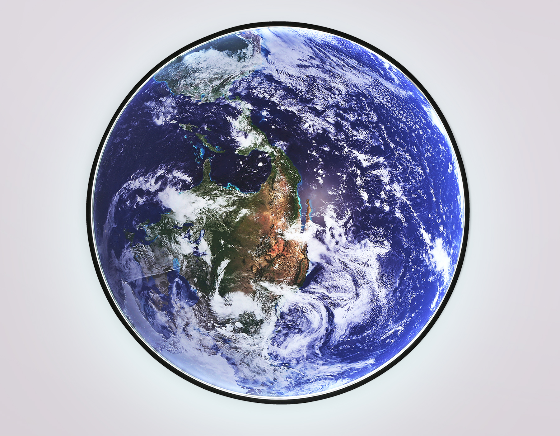 Настенно-потолочный светодиодный светильник FW11136 BK черный 50W LED 3000-6400K D800*38