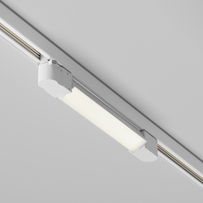 Трековый светильник трехфазный 10W 220V Maytoni Basis TR196-3-10W4K-W (tr196-3-10w4k-w)