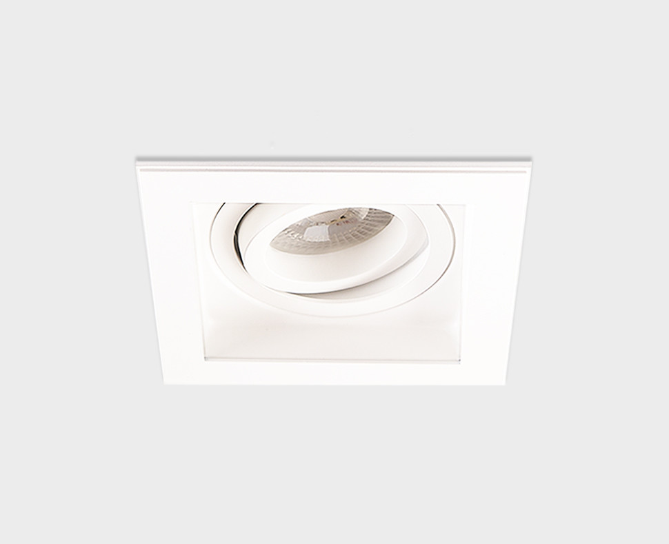 DY-1681 белый светильник встраиваемый