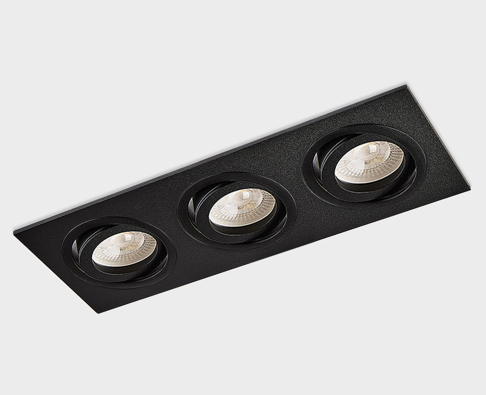 SAG303-4.316 black/black светильник встраиваемый