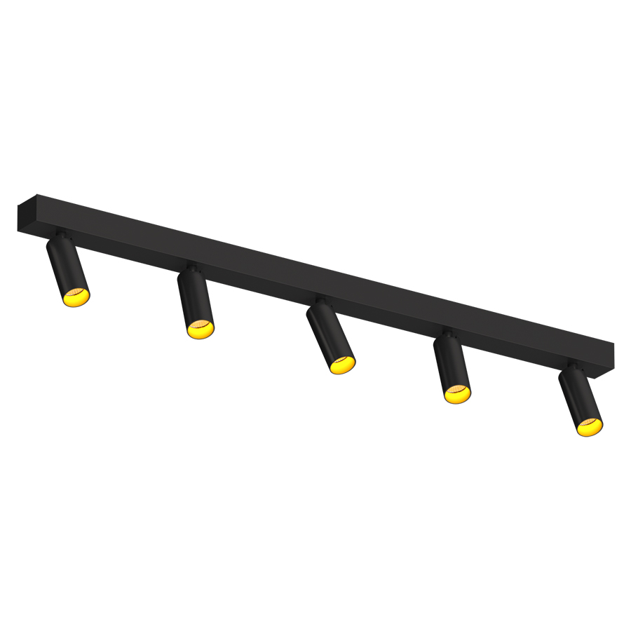 Накладной поворотный светодиодный светильник Ledron SAGITONY E5 S40 Black-White Dim 4000K (11153)