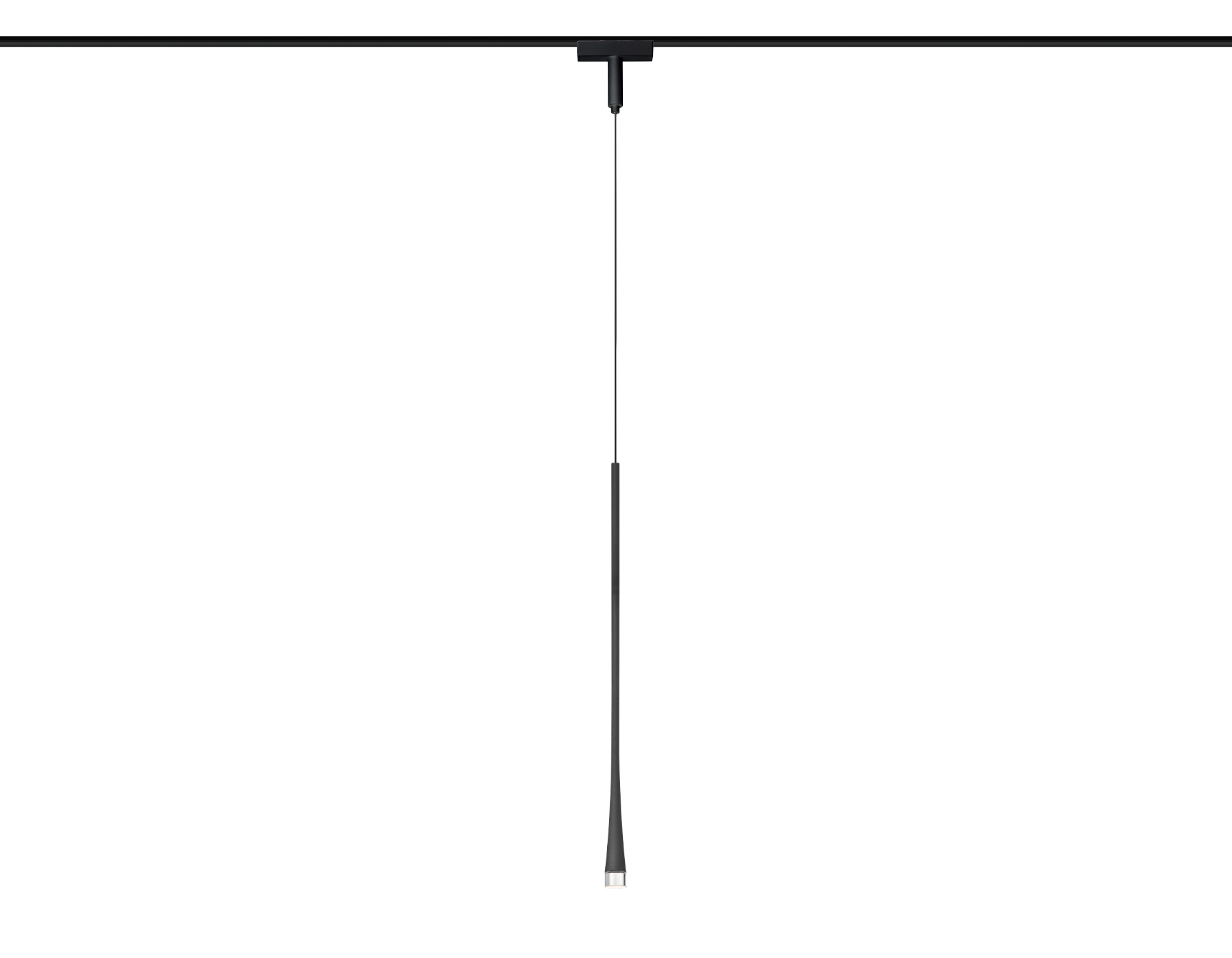 Светильник светодиодный трековый для шинопровода Magnetic Ultra Slim GV1637 BK черны IP20 6W 4200K 48V 38° D36*1500