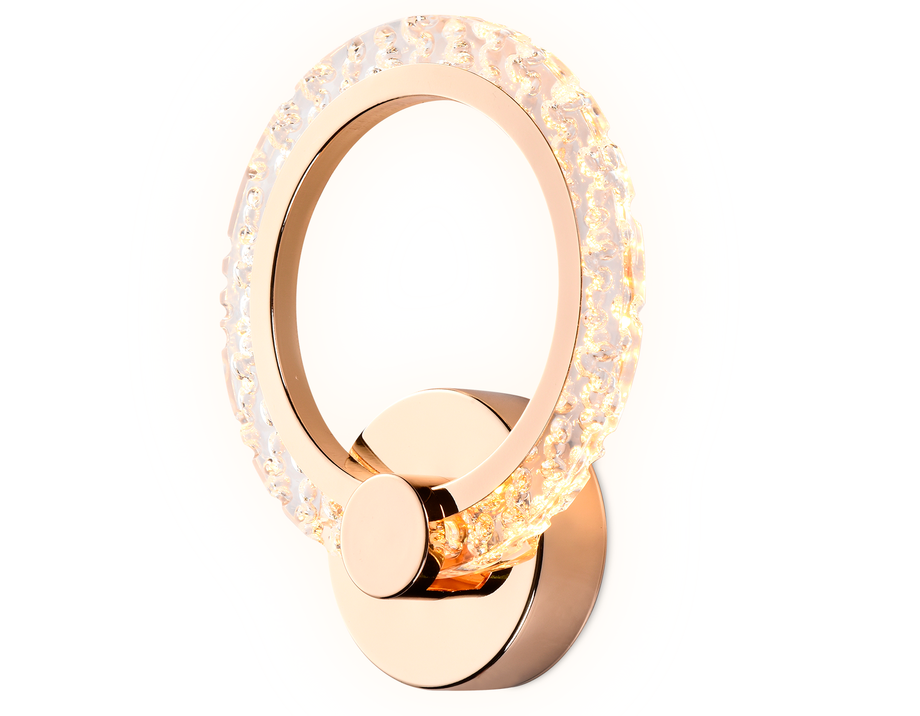 Настенный светодиодный светильник FA419 GD золото 6400K/3000K/4200K 12W 230*190*60