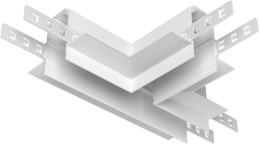 Коннектор Т-образный Exility встраиваемый белый магнитный Maytoni Technical TRA034CT-42W