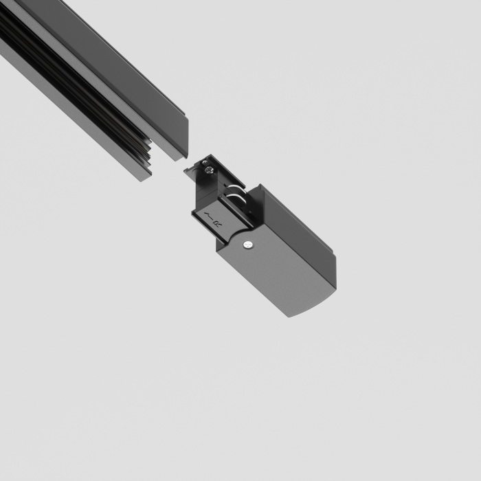 Ввод питания правый Trinity черный трехфазный Maytoni Technical TRA005B-31B-R (tra005b_31b_r)