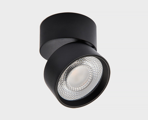 IT02-010 black 3000K светильник потолочный
