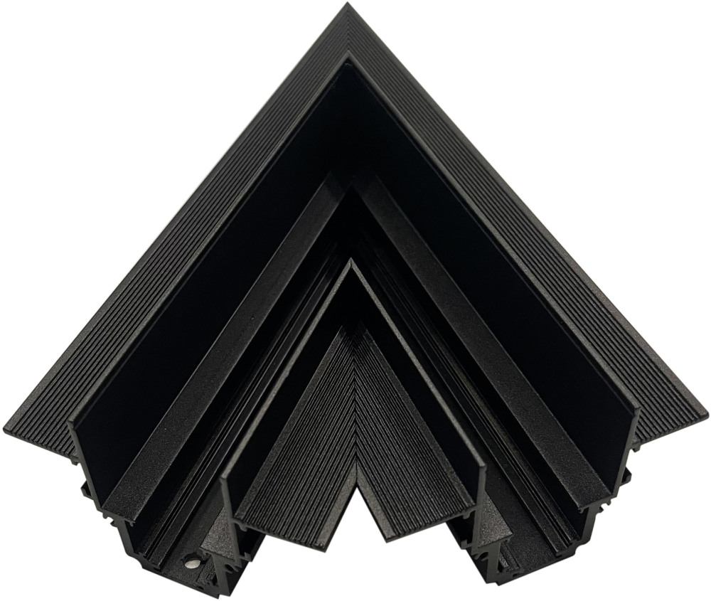 Угол-соединитель 45 Gravity встраиваемый черный магнитный Maytoni Technical TRA010CLS-42B