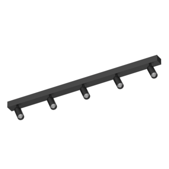 Накладной поворотный светодиодный светильник Ledron SAGITONY E5 S40 Black Dim 4000K (11151)