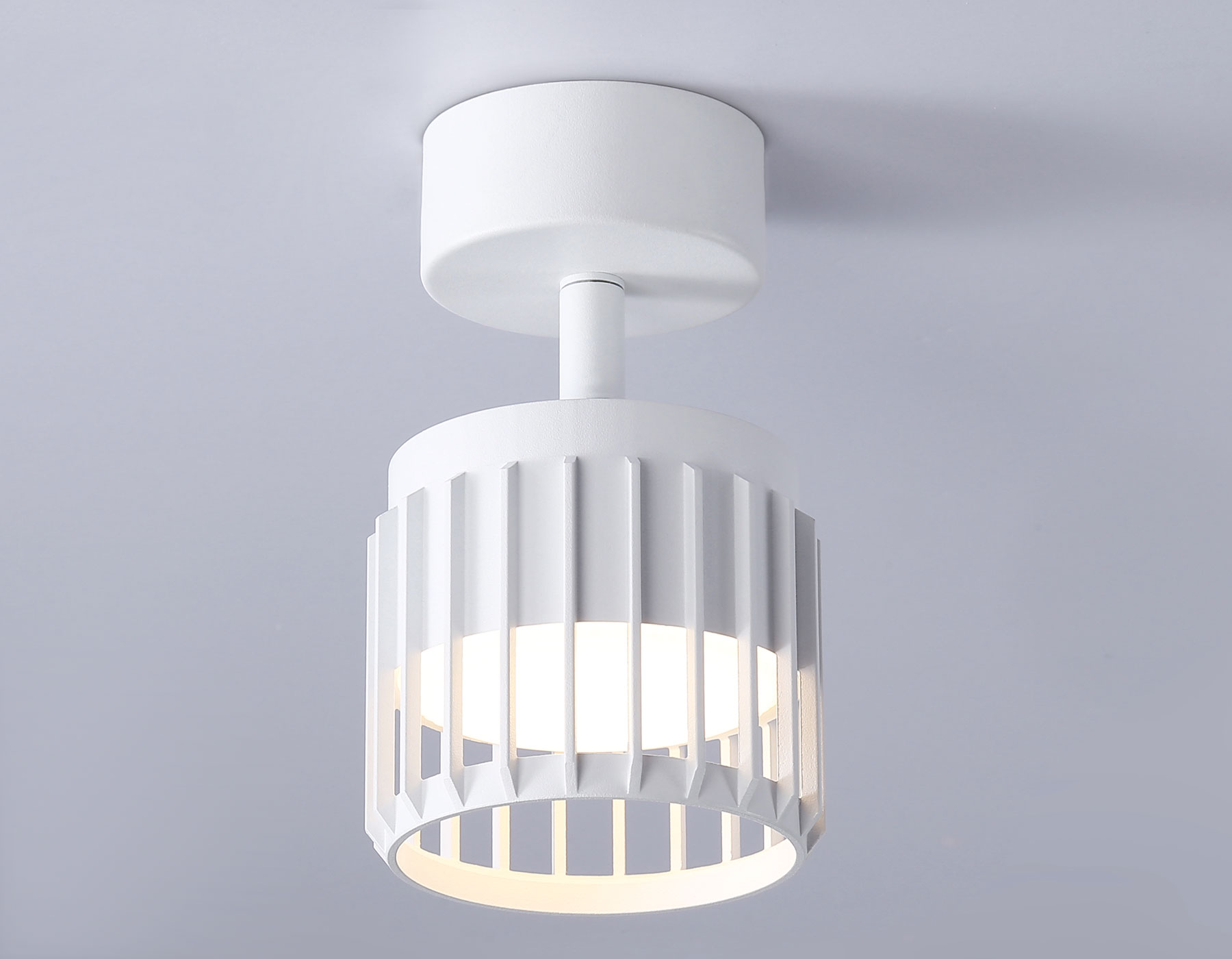 Накладной поворотный спот со сменной лампой GX53 TN71157 WH белый GX53 D100*125