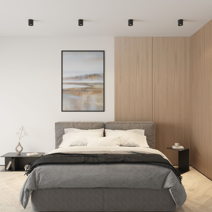 Накладной светильник светодиодный DK3090-BK (dk3090-bk)