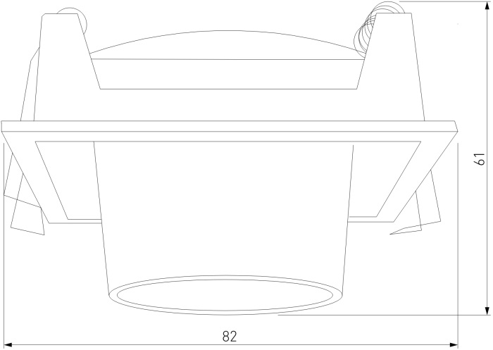 Встраиваемый светильник Elektrostandard Conner 25087LED 8W 4000K белый (electrostandart_a063993)