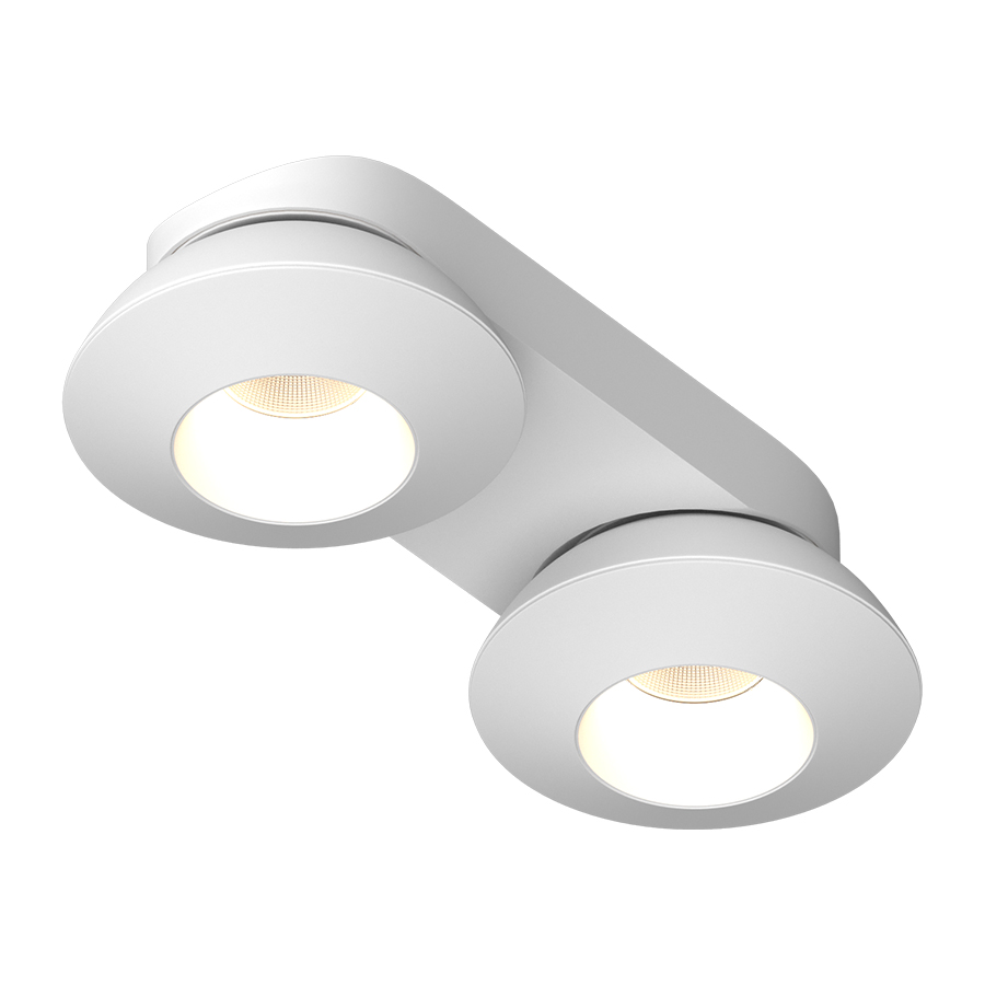 Накладной светодиодный светильник Ledron KRIS SLIM 2 White (2763)