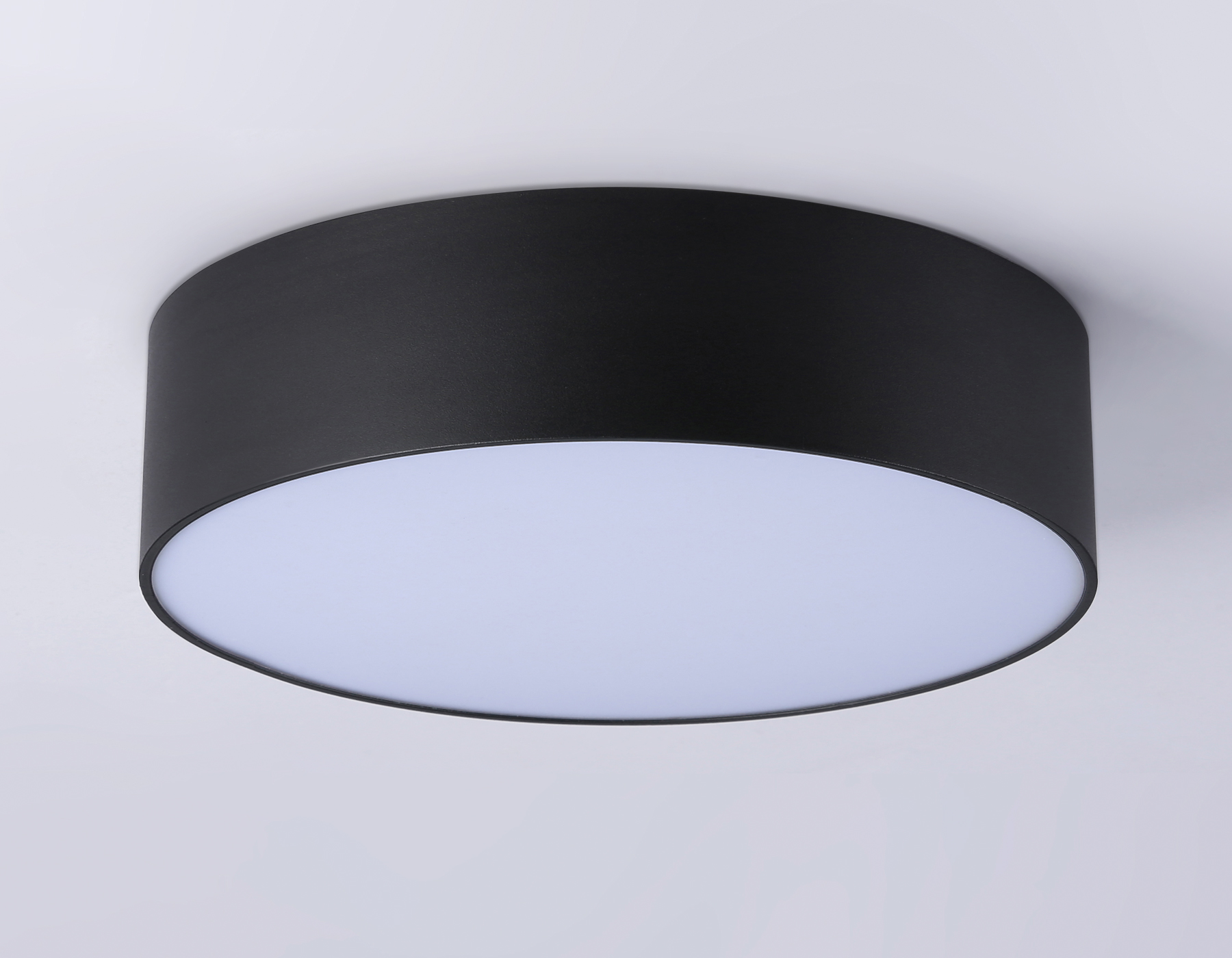 Потолочный светодиодный светильник FV5518 BK черный LED 18W 4200K D160*58 (Без ПДУ)