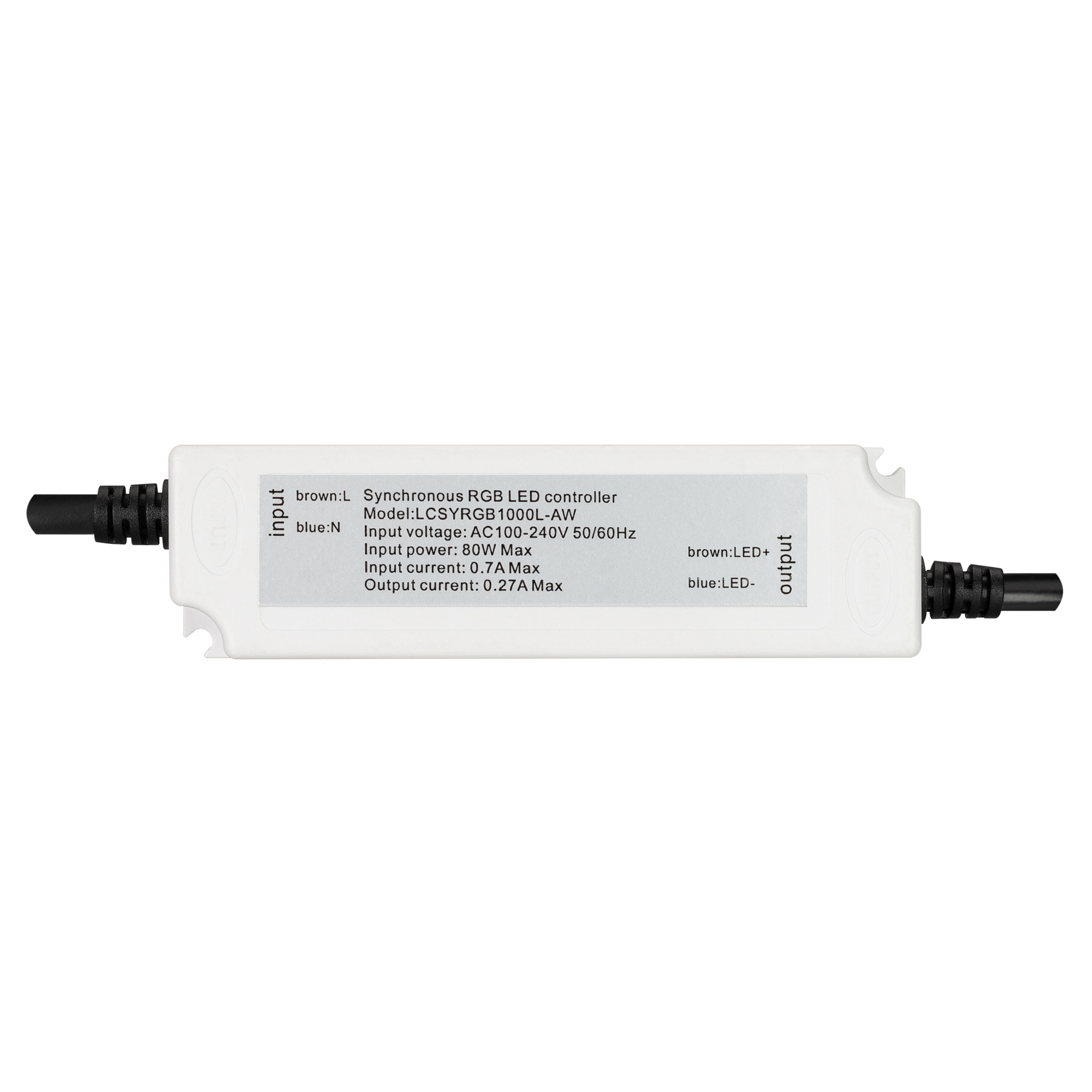 Контроллер ARD-CLASSIC-SYNC-RGB-1000LED Black (230V, 80W, RF ПДУ) (Ardecoled, Закрытый) 028212