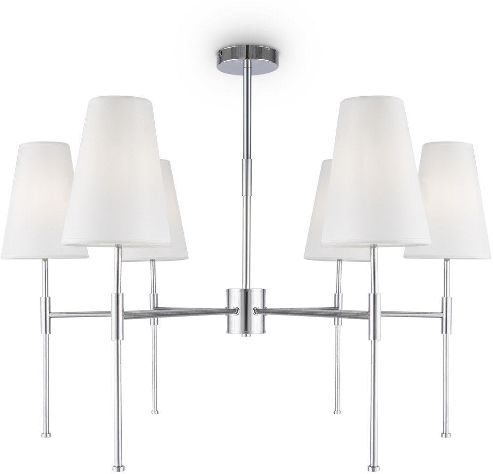 Люстра потолочная на штанге Tida FR5196PL-06CH (fr5196pl-06ch)