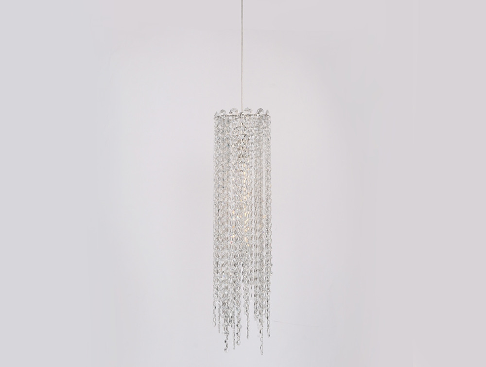Подвесная люстра светодиодная хрустальная 10902S (10902_s)