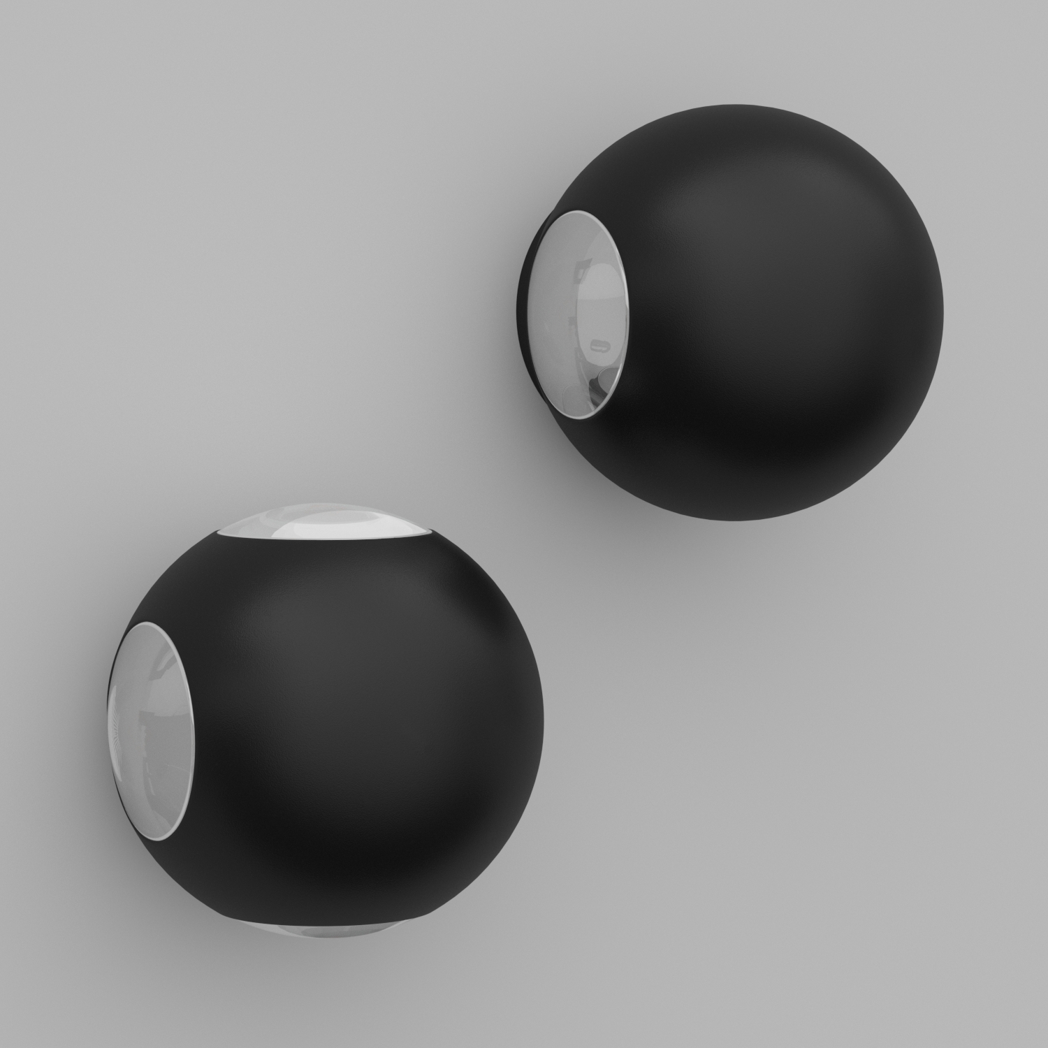 Настенный светодиодный светильник Ledron GW-A1612 Black (3010)