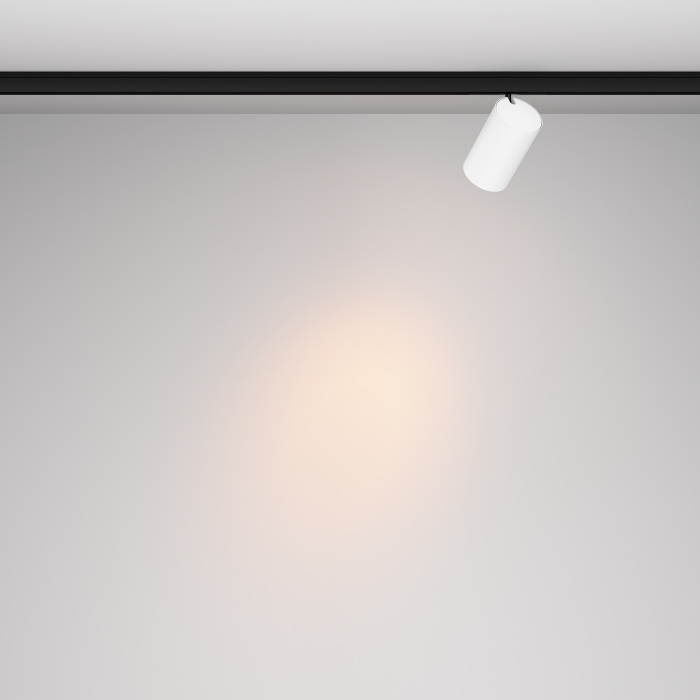 Трековый светильник магнитный 5Вт 24V Maytoni Focus Led TR187-1-5W27K-M-BW (tr187-1-5w2_7k-m-bw)