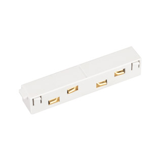 Коннектор прямой MAG-ORIENT-CON-I-POWER (WH) (Arlight, IP20 Пластик, 3 года) 035805