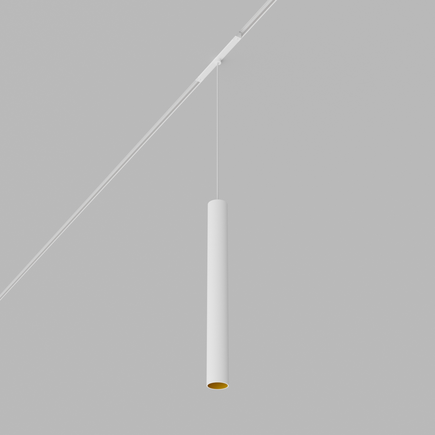 Светильник на магнитный трек Sagi T40 Zigbee 4000K White-Gold подвесной LED (10906)