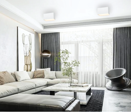 DL 3029 white 4000K светильник потолочный